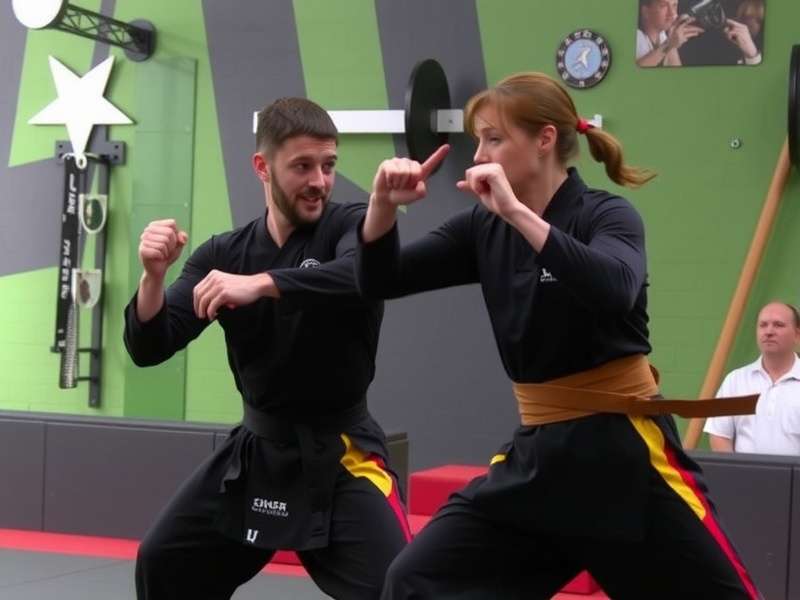 Ginger Bound Warrior combat system demonstration